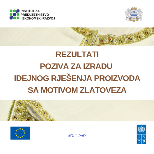 Results of the Call for proposals for the preliminary product design with Montenegrin golden embroidery