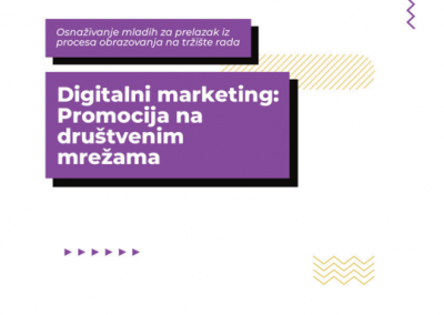 Digitalni marketing – promocija na društvenim mrežama